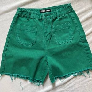 The Kript green shorts